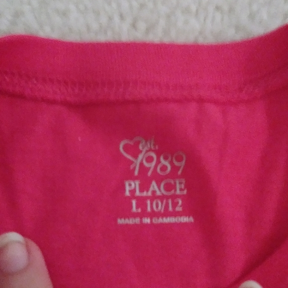 Long Sleeve LOVE Pink Butterfly Shirt - Picture 3 of 3